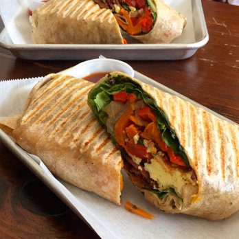 Heirloom Market - Breakfast wrap with bacon added and maple sriracha! - Farmers Market Near Me - Wethersfield, Connecticut Heirloom Market - Breakfast wrap with bacon added and maple sriracha! - Farmers Market Near Me - Wethersfield, Connecticut