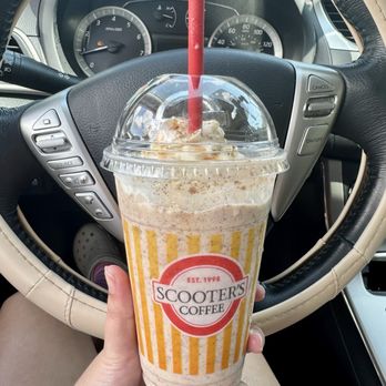 Scooter's Coffee - chips ahoy caramel blender - Coffee & Tea Near Me - Durham, North Carolina