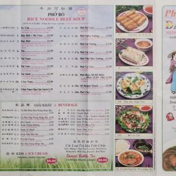 Menu side 1 Menu side 1