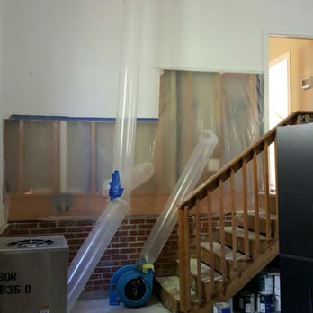 Michael & Son Services Raleigh - Aftermath---insulation and drywall pulled, drying for five days so far - Plumbing Near Me - Raleigh, North Carolina Michael & Son Services Raleigh - Aftermath---insulation and drywall pulled, drying for five days so far - Plumbing Near Me - Raleigh, North Carolina