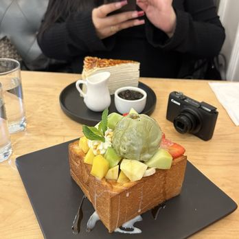 Prince Tea House - Fruit Toast, Brown Sugar Boba Mille Crpes Cake - Desserts Near Me - Forest Hills, New York Prince Tea House - Fruit Toast, Brown Sugar Boba Mille Crpes Cake - Desserts Near Me - Forest Hills, New York