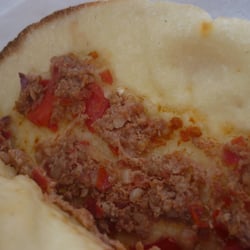Adelaide Lebanese Bakery - Meat pizza (or 'meat bread')
