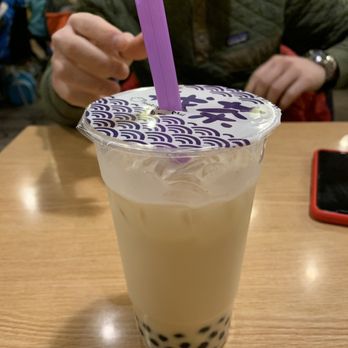 Looking For Chai - Jasmine green milk tea with tapioca! - Taiwanese Near Me - Bellevue, Washington