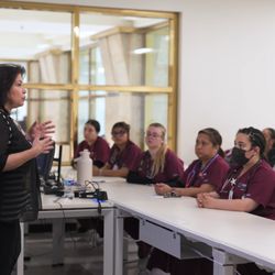 Unitek College - Concord Campus - Unitek College Concord Medical Assisting students engaged in class.