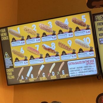 Kong Dog - Menu - Korean Near Me - Chicago, Illinois Kong Dog - Menu - Korean Near Me - Chicago, Illinois