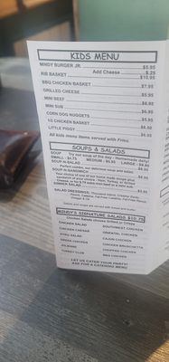 Menu photo 3 Mindy's Ribs Mokena, IL