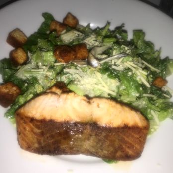 Pacifica Seafood Restaurant - Caesar salad with sugar spiced salmon - Seafood Near Me - Palm Desert, California Pacifica Seafood Restaurant - Caesar salad with sugar spiced salmon - Seafood Near Me - Palm Desert, California