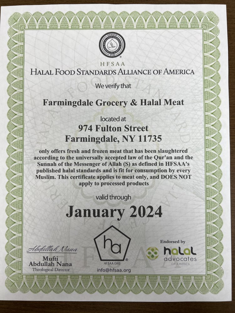 FARMINGDALE GROCERY & HALAL MEAT Updated June 2024 974 Fulton St
