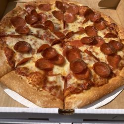 Al's Pizza - Pepperoni pizza.