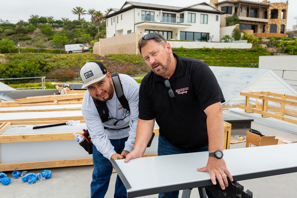 Slide of Morris Roofing