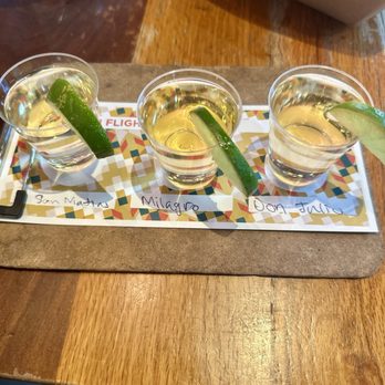 Canteen - Reposado Flight - Tacos Near Me - Madison, Wisconsin