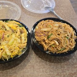 China Village - Duelling noodles, Taiwan and Singapore