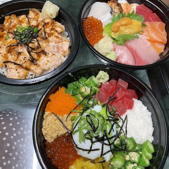 Mama Kim’s - Neba Neba Bowl, Deluxe Chirashi, and Garlic Seared Salmon Bowl - Poke Near Me - Honolulu, Hawaii Mama Kim’s - Neba Neba Bowl, Deluxe Chirashi, and Garlic Seared Salmon Bowl - Poke Near Me - Honolulu, Hawaii