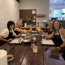 Candle making, Mamosas, friends