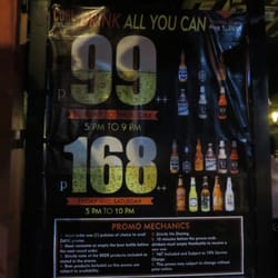 Coal - Coal Happy Hour - Drink All You Can Promo