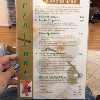 Diamond Nails - Spa pedicure prices - Nail Salons Near Me - Beckley, West Virginia