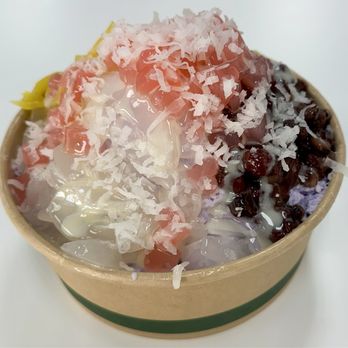 Snow & Boba - Halo halo snow cover ice ( crushed ice, milk, ube, beans, coconut strips, sago, gulaman, pinipig, taro or soft yams in cubes, etc - Shaved Snow Near Me - Ocean Springs, Mississippi Snow & Boba - Halo halo snow cover ice ( crushed ice, milk, ube, beans, coconut strips, sago, gulaman, pinipig, taro or soft yams in cubes, etc - Shaved Snow Near Me - Ocean Springs, Mississippi