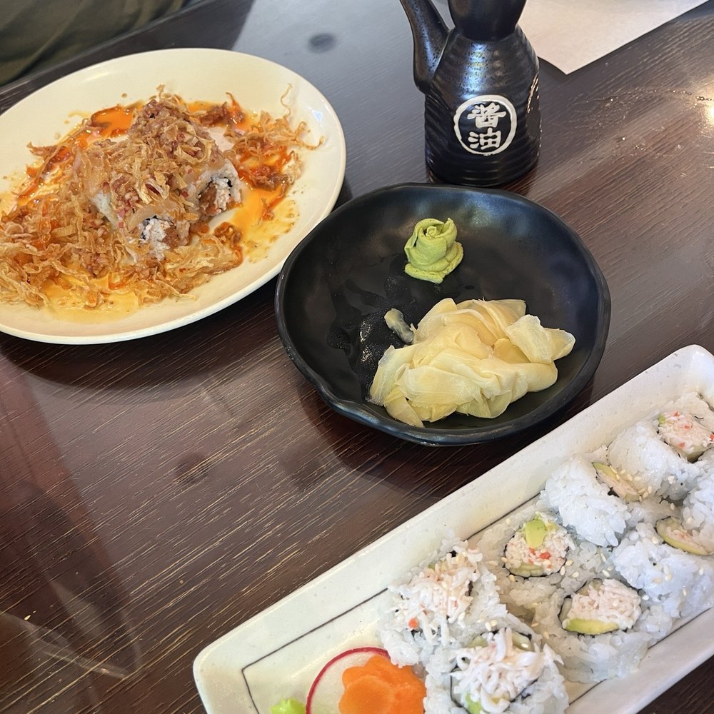 California Roll and Black Jack Roll California Roll and Black Jack Roll