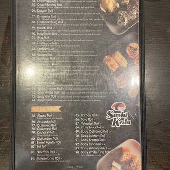 Sushi Kola - Sushi Bars Near Me - Fredericksburg, Virginia