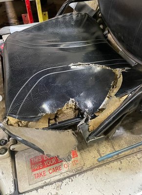 Before & After - We offer auto upholstery services for all vehicles! Auto, commercial, and even boats, give us a call today to get a free estimate. Thank you for supporting our business and we look forward to bringing your vehicle to top tier condition again!