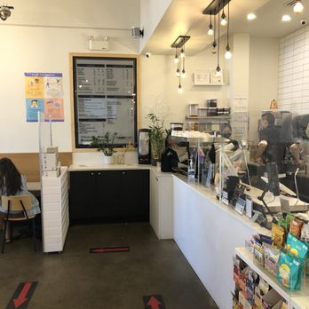 C Market Coffee - Cashier counter & menu - Coffee Roasteries Near Me - Coquitlam, British Columbia