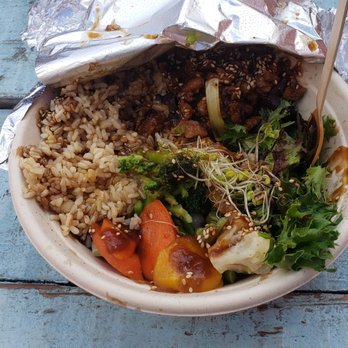 Earth Aloha Eats - My teriyaki chicked. Excellent taste and fresh! - Food Trucks Near Me - Honolulu, Hawaii Earth Aloha Eats - My teriyaki chicked. Excellent taste and fresh! - Food Trucks Near Me - Honolulu, Hawaii