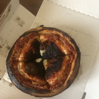 Giordano's - They provided this burnt pizza. Terrible experience - Pizza Near Me - Rosemont, Illinois Giordano's - They provided this burnt pizza. Terrible experience - Pizza Near Me - Rosemont, Illinois