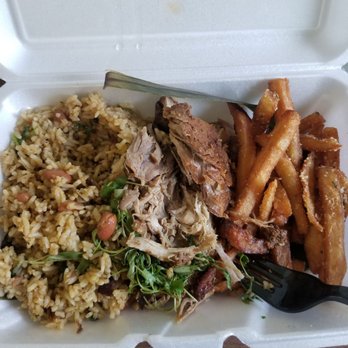 Twisted Taino Restaurant - Parmesan Fries Jibaro Bowl - Latin American Near Me - Parma, Ohio