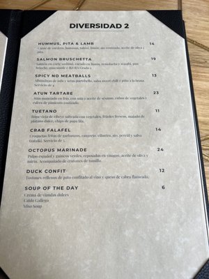 Menu photo 2 Diverso Ponce, PR
