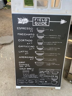 Menu photo 6 Streamway Coffee Austin, TX
