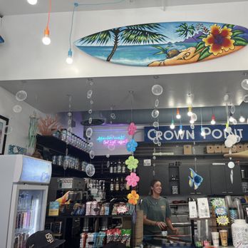 Crown Point Coffee - Under the sea vibes/ order up near here. - Coffee & Tea Near Me - San Diego, California Crown Point Coffee - Under the sea vibes/ order up near here. - Coffee & Tea Near Me - San Diego, California