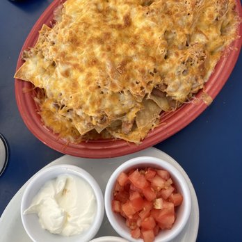 Pantry Restaurant - Nachos with toppings on the side - Breakfast & Brunch Near Me - Santa Fe, New Mexico Pantry Restaurant - Nachos with toppings on the side - Breakfast & Brunch Near Me - Santa Fe, New Mexico