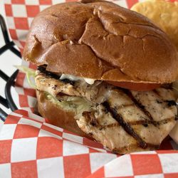 The Chicken Barn - Grilled Chicken Sandwich