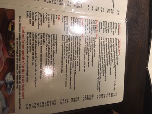Menu photo 2 Tinto Tapas Bar Hamilton, SLK