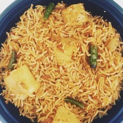 Shanza Halal Kitchen - Photo credit IG: Aloo Pulao (11/24/2019)