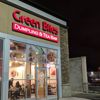 Green Bites Dumpling & Tea Bar - Storefront - Chinese Near Me - Brampton, Ontario