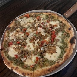 Sausage Pesto Pie