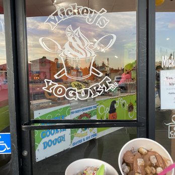 Mickey's Yogurt - two cups of ice cream - Ice Cream & Frozen Yogurt Near Me - Clovis, California