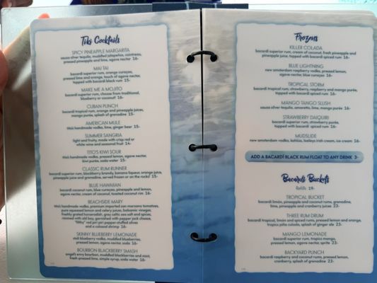 Menu photo 1 Sandbar Clearwater Beach, FL