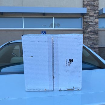 ALDI - Here is the bottom of the box of the wine advent calendar I just attempted to return. It had these scuff marks on it when I purchased it. - Grocery Near Me - Escondido, California