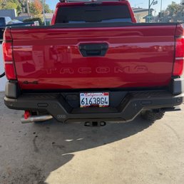 SCR COLLISION Did An excellent job on installing an ARB rear bumper on my 2024 taco