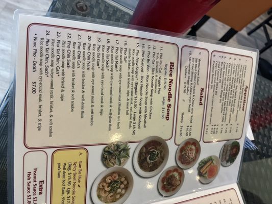 Menu photo 1 Pho New Saigon Port Angeles, WA Menu photo 1 Pho New Saigon Port Angeles, WA