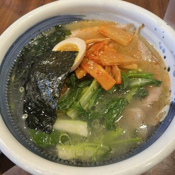 Wagaya - Tori Shio Ramen (listed under "Lighter Broths" on the menu, still very deep and rich!) - Ramen Near Me - Honolulu, Hawaii