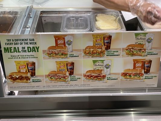 Menu photo 2 Subway Honolulu, HI