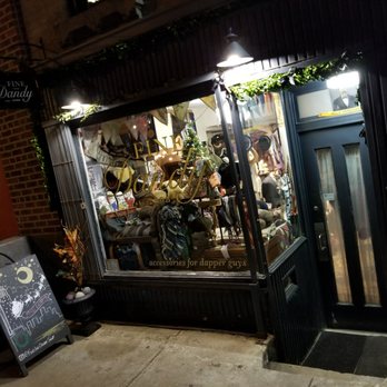 Fine And Dandy - The storefront. Don't let the size of the shop fool you, tons of product you will not see on anyone else at your event. - Accessories Near Me - New York, New York