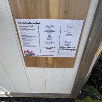 ïwaca'i - Menu - Desserts Near Me - Kapaʻa, Hawaii