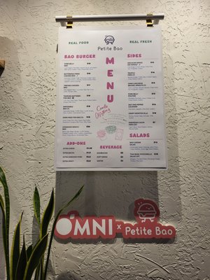 Menu photo 1 Petite Bao Vancouver, BC