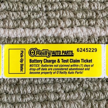 O'Reilly Auto Parts - All three of the dates to pick up the batteries blank as you can see as indicated in this photo. - Auto Parts & Supplies Near Me - Oxnard, California O'Reilly Auto Parts - All three of the dates to pick up the batteries blank as you can see as indicated in this photo. - Auto Parts & Supplies Near Me - Oxnard, California