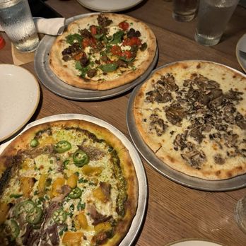 Monkeypod Kitchen - Kahlua Pork & Pineapple, Morrocan Spiced Lamb Sausage, and Mushroom Truffle - Tacos Near Me - Honolulu, Hawaii