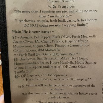 Apizza Scholls - Build your own menu - Pizza Near Me - Portland, Oregon Apizza Scholls - Build your own menu - Pizza Near Me - Portland, Oregon
